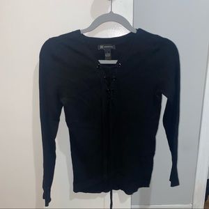 black long sleeve by INC